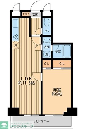 アビタシオンクレールの物件間取画像